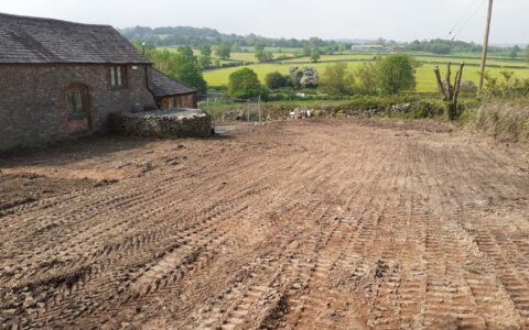 Site work over the summer